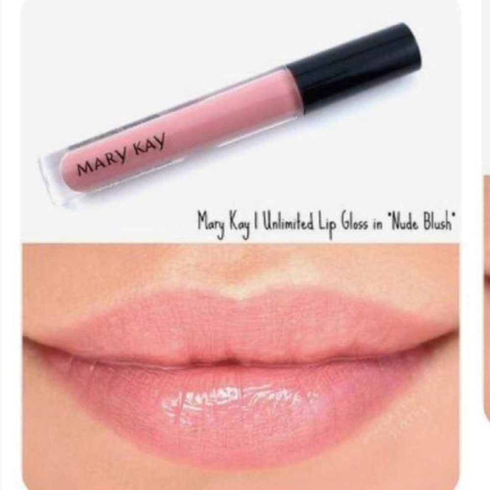 Mary Kay Unlimited Lip Gloss in Nude Blush .